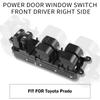84040-33100 Window Control Left Right Switch Power Window Switch For Toyota Camry Crown LAND CRUISER PRIUS Vellfire 2008-2015