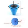 1-10PCS Car Hub Polishing Sponge Conical Grinding Wheel Metal Plastic Auto Rim Cleaner Car Polishing Tool Accessories