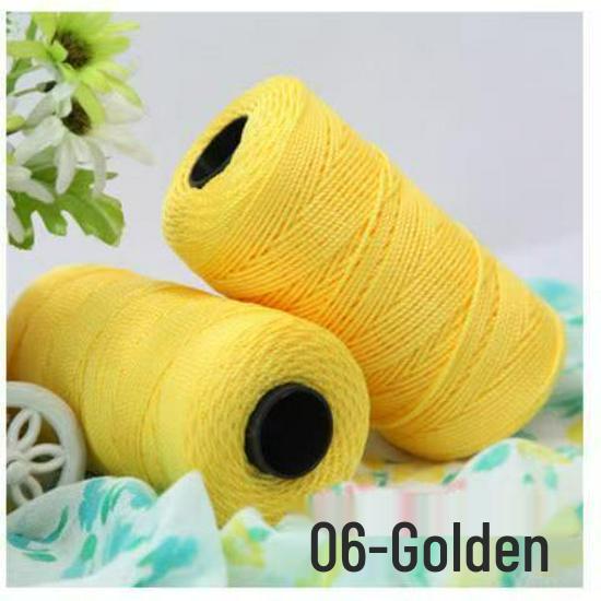 Ice Silk Three-Strand Yarn for Crochet Bags, Hats, Seat Cushions, Bottle Sleeves, and Slippers