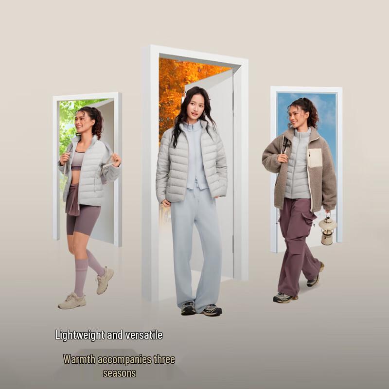 BOSIDENG B250131006 Schlanke Leichte Stehkragen-Daunenjacke