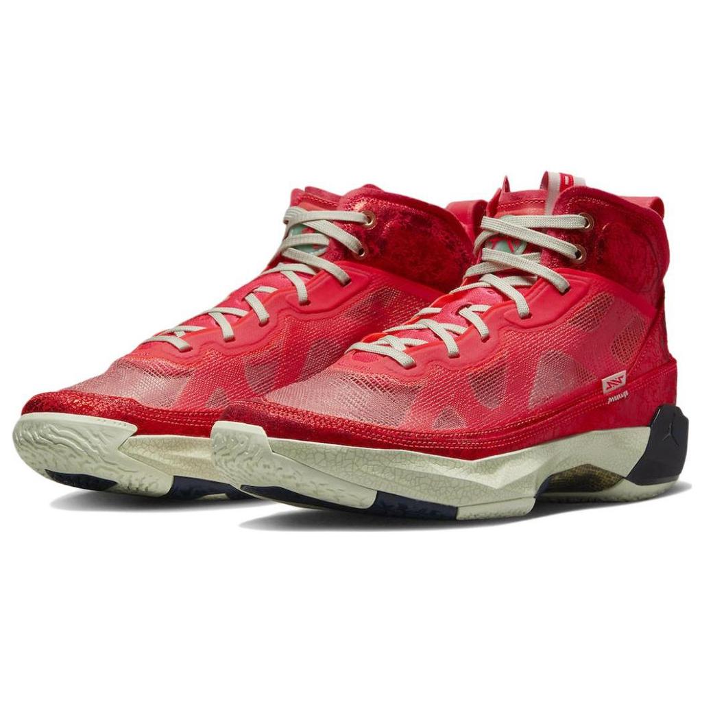Rui Hachimura X Air Jordan 37 Siren Red Men Sneakers Sea-Glass Flash-Crimson Armory-Navy DX1691-600