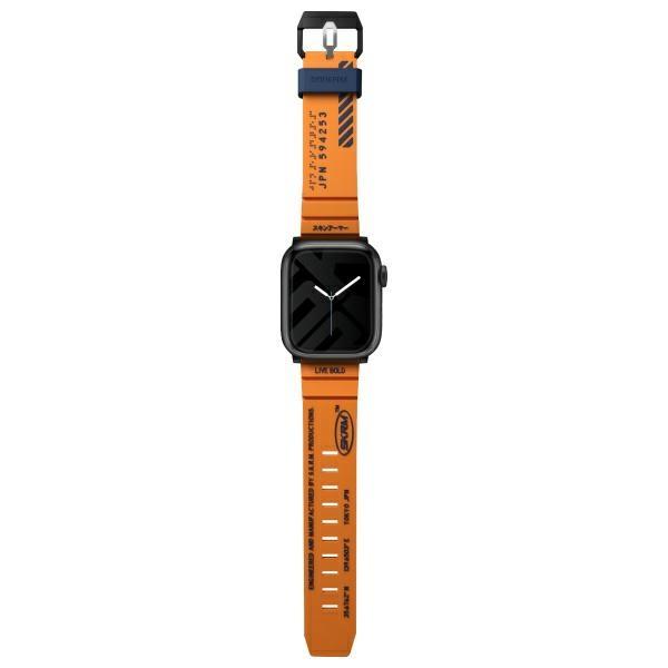 Skinarma Pasek Shokku Apple Watch        45/44/42Mm Pomarańczowy/Orange