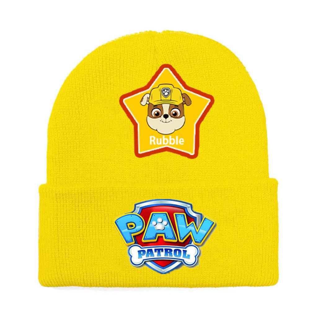 

Character Dopamine Color Printing Knit Warm Windproof Winter Hat