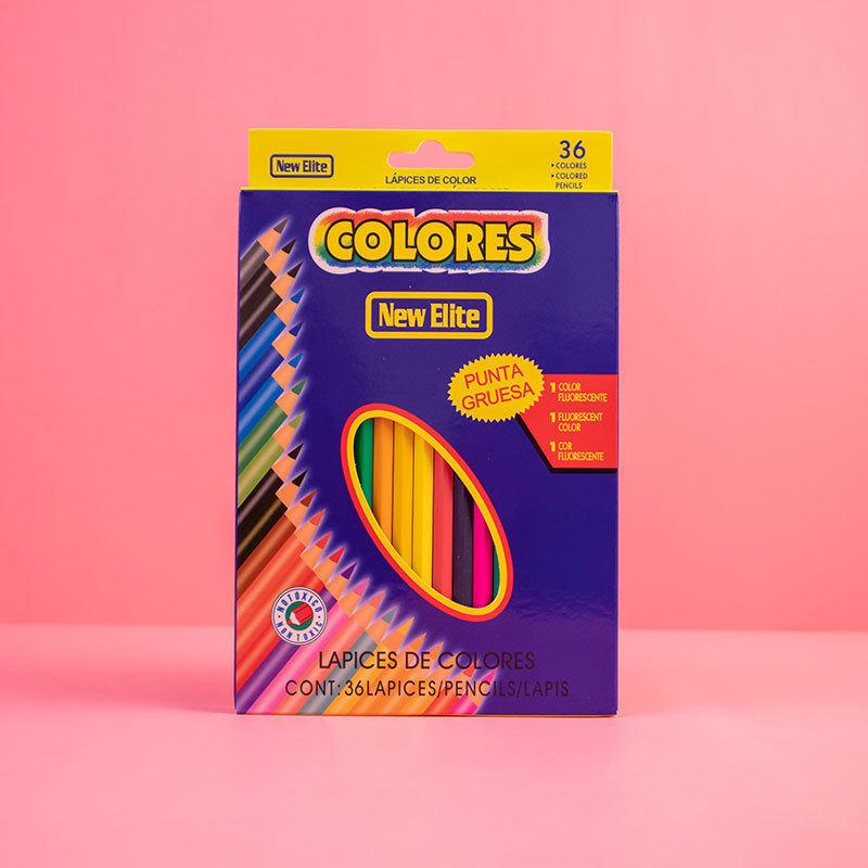 48-Color Oil-Based Colored Pencils Set for Children's Drawing and Creative Cartoon Doodling