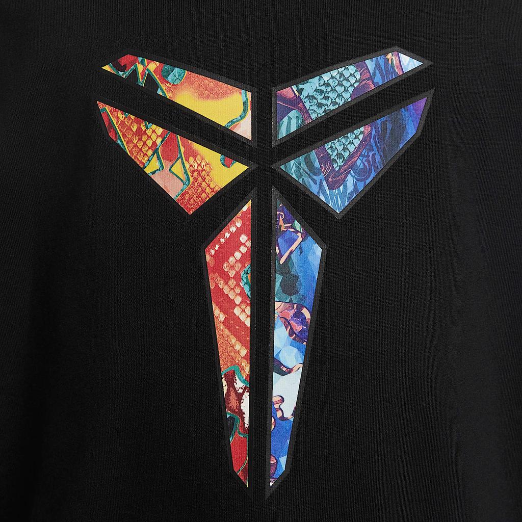 Nike T-Shirt SS25 Kobe Series Round Neck Soft Casual Short Sleeve Kids Tops Black IH2218-010