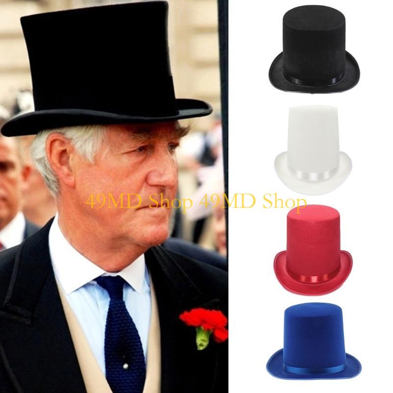 49MD Black Top Hat Bowler Top Hat Magician Top Hat Magician Performed Hat Stage