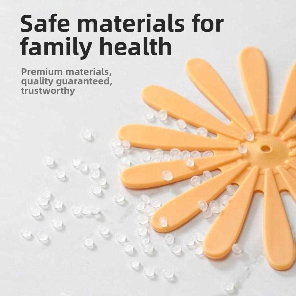 Creative Tree Shape Table Mat Heat Resistant Daisies Coaster Hot Dishes Trivets  Kitchen Trivets