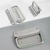 Stainless Steel Solid Folding Handle Cabinet Hardware for Tool Box Wardrobe Drawer - Easy Install Furniture Accessory
