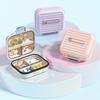 Portable Mini Pill Box Fashion Vitamin Pills Box Storage Box Pill Container Medical Kits For Health Travel Outdoor Supplies