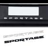 3D ABS Car Styling SPORTAGE Letter Logo Sticker Rear Bumper Tail Door Trunk Decal Auto Rear Emblem Decoration Accessories