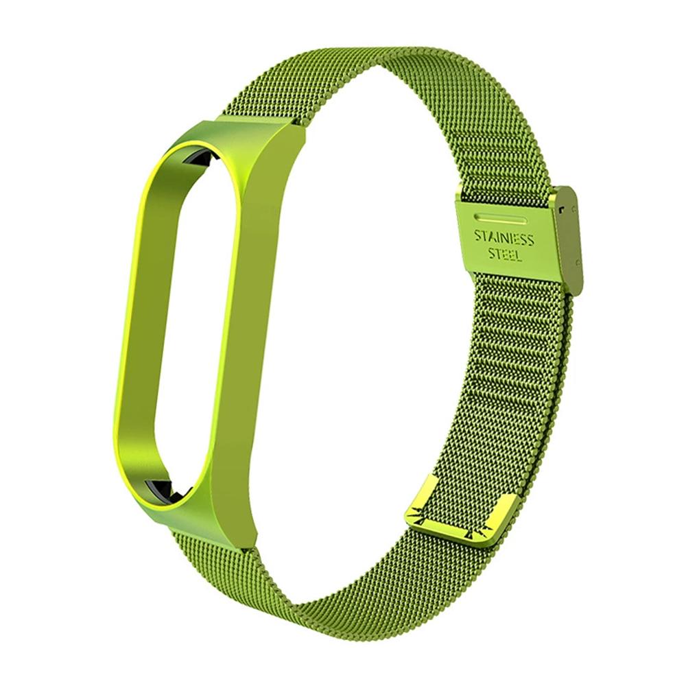 Xiaomi Mi Band 7 6 5 Edition Mailand Armband Schnalle Smartwatch Ersatz Metallarmband, geeignet für das Edelstahlarmband