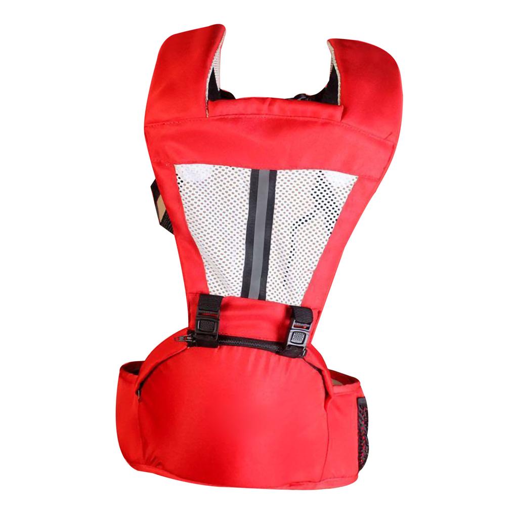 Baby Carrier with Waist Stool Dual Use Good Fixation Colored Multifunctional Baby Carrier for