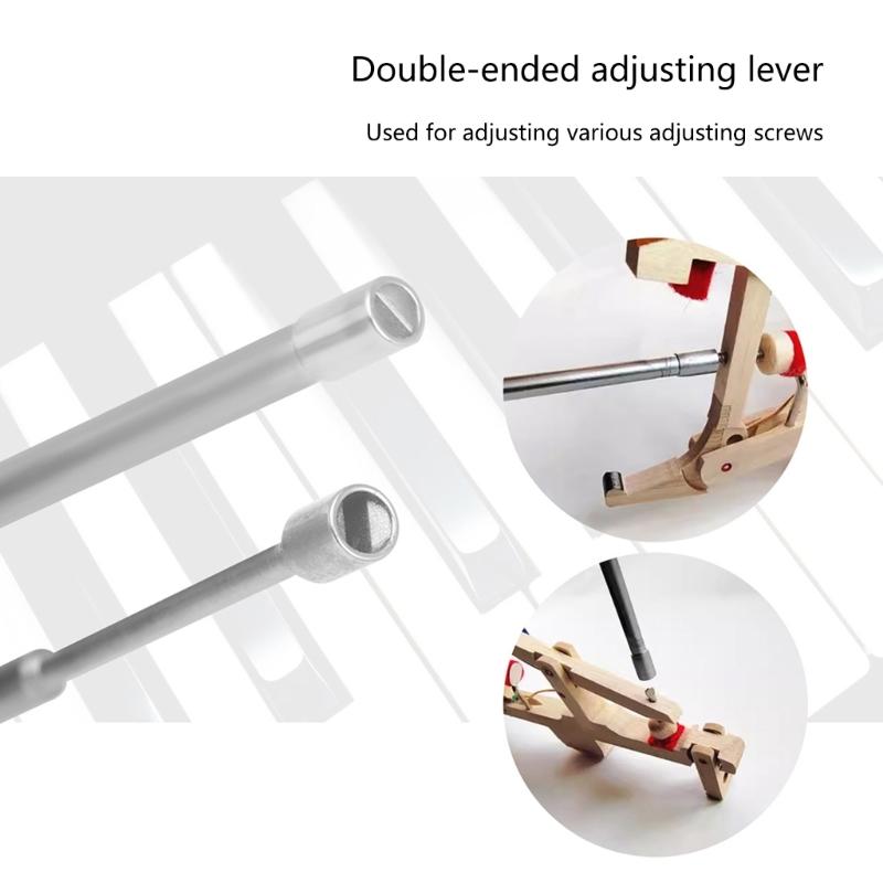 Klucz do regulacji fortepianu fortepianowego Ergonomiczny dwustronny klucz do regulacji Łatwy w użyciu