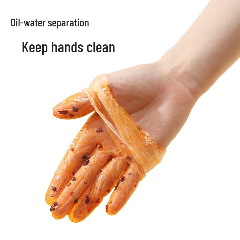 Meiliya Disposable Transparent PVC Gloves