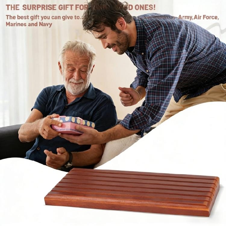 Wood Coin Holder Featuring MultiTier Configuration Allowing Display Showcase Stand Suitable for Enthusiasts Present