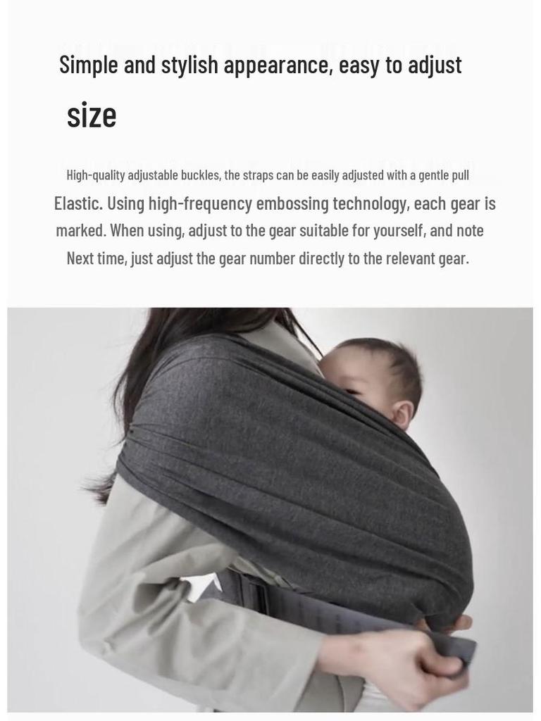 All-Season Baby Wrap Carrier: Versatile Newborn Sling for Year-Round Comfort