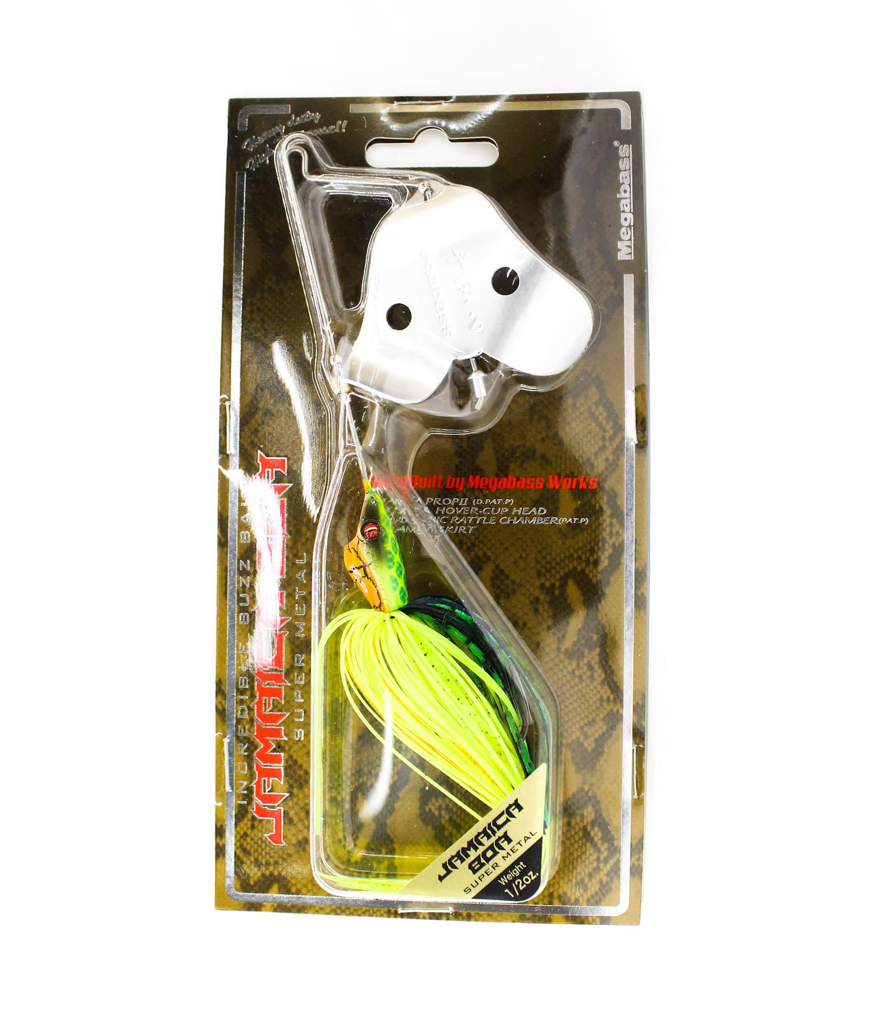 

Megabass Jamaica Boa 1/2 oz Buzzbait Sinking Lure Hot Viper (4231)