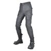 Womens High-Waist Motorcycle Riding Pants Breathable Cotton Blend Casual Biker Trousers Outdoor Cycling