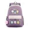 Jiyika wow cute expression bag schoolbag junior high school student backpack men and women lightweight new backpack