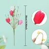 Fake Love Beerenblume Künstliche Tulpenblumen Real Touch Handgemacht Falscher Tulpenzweig 38 cm Luxus Kunstblume Lehrertag