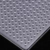 6 Pcs Clear Beads Pegboard Fits 5mm DIY Educational Kids Crafts Toys - Square
