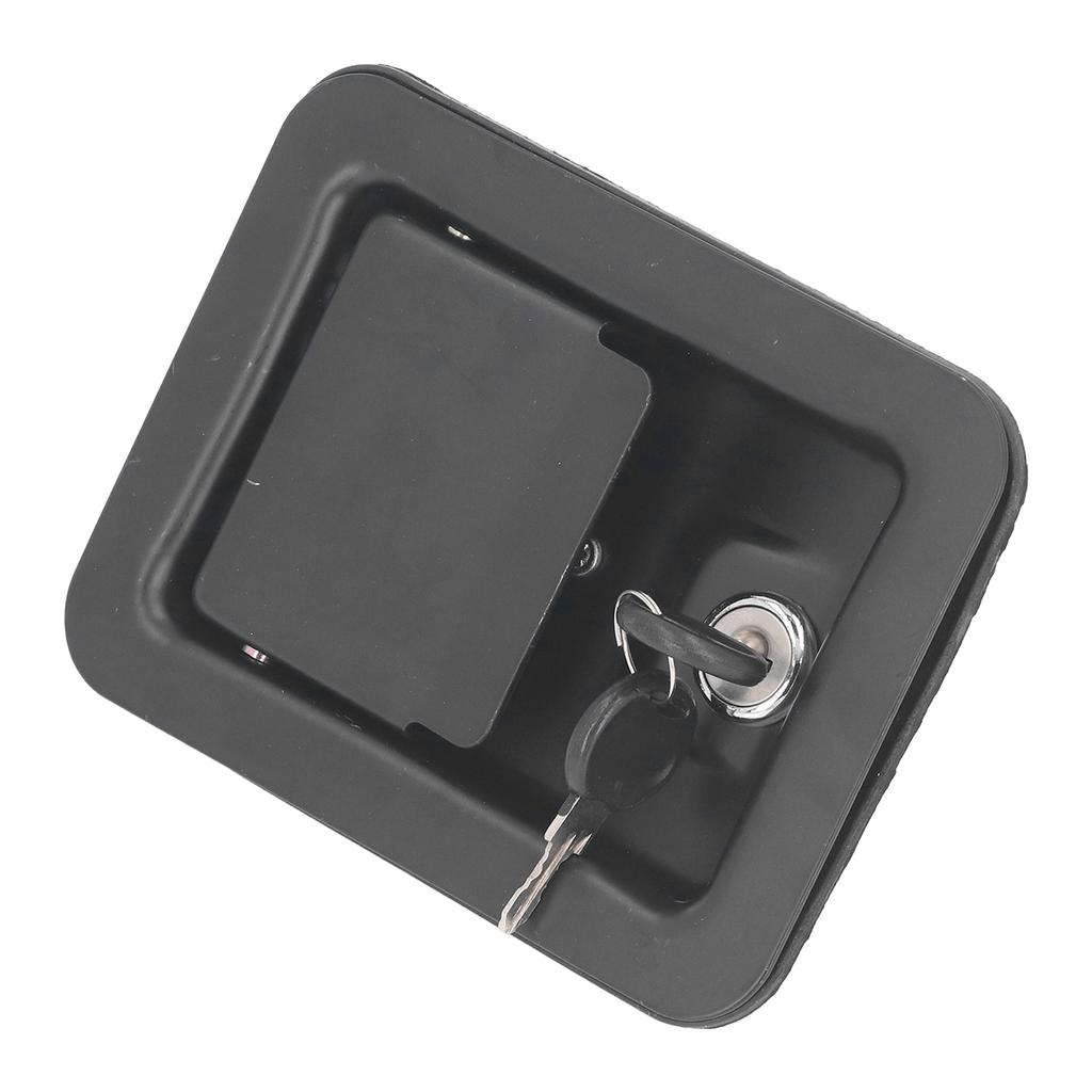 Cutie de instrumente pentru camion, fier de blocare, 140x108 mm, cutie de instrumente, cheie pentru ușă cu paletă de remorcă, cu 2 chei