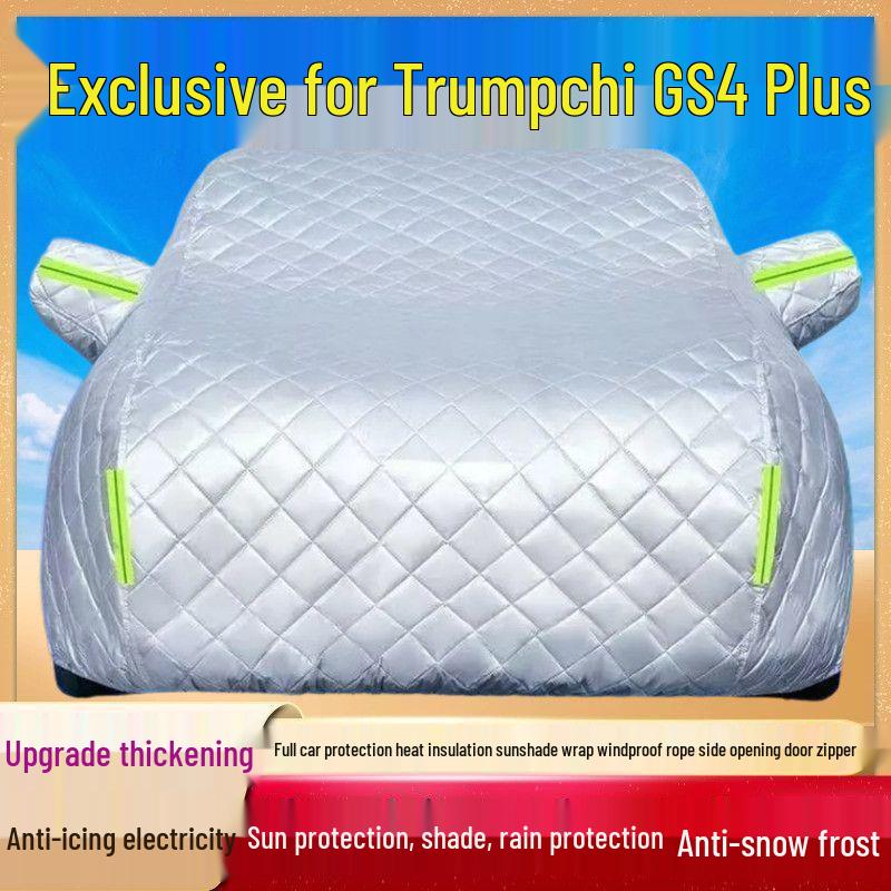 

GAC Trumpchi GS4 Plus Car Cover - Sun, Rain, Hail Protection with Heat Insulation and Thick Cotton Quilt Thick Cotton, Hail Protection, All Seasons