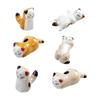 Ceramic Cat Chopstick Rest, Japanese Style Cute Lucky Cat Chopstick Holder, Multi-purpose Pen Holder, Tabletop Decoration, Perfect Gift (6 Cat