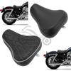 Black Diamond Front Seat Cushion for Harley XL883/1200 (1983-2003)