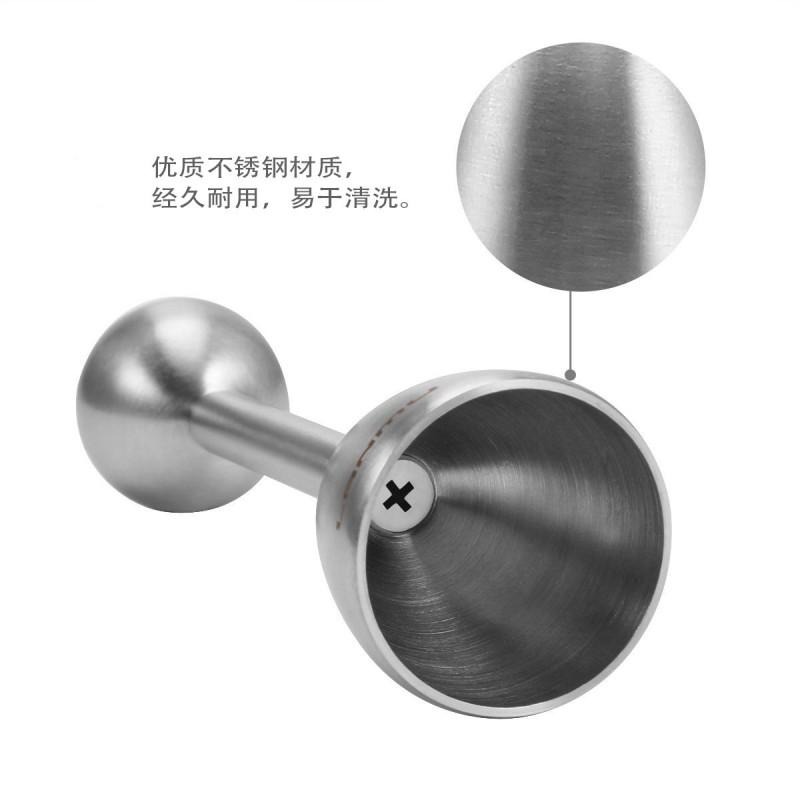 304 Stainless Steel Egg Opener 5-Piece Set Cracker Tool With Cup Spoon