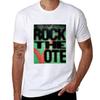 Vintage Rock The Vote Tshirt Relaxed Casual Short Sleeve Tee