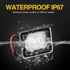2pcs Car Rearview Mirror Lights LED Puddle Lamps Under Rear View Side Mirror For Mondeo MK4 Ford SMax Kuga Dopo Escape C-Max
