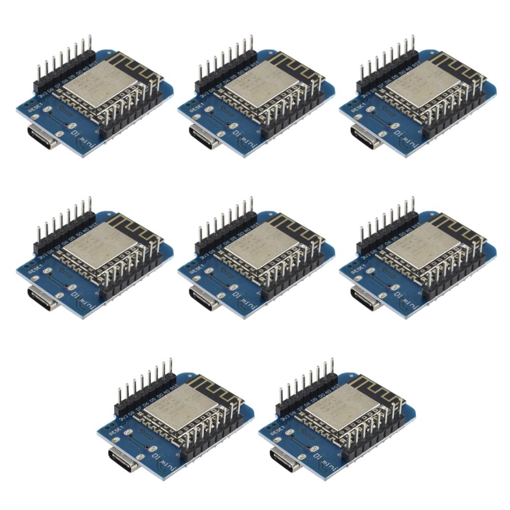 1-10PCS ESP8266 ESP-12F D1 Mini WIFI Development Board CH340 Type-C NodeMcu Lua WIFI Development Board Module For Arduino