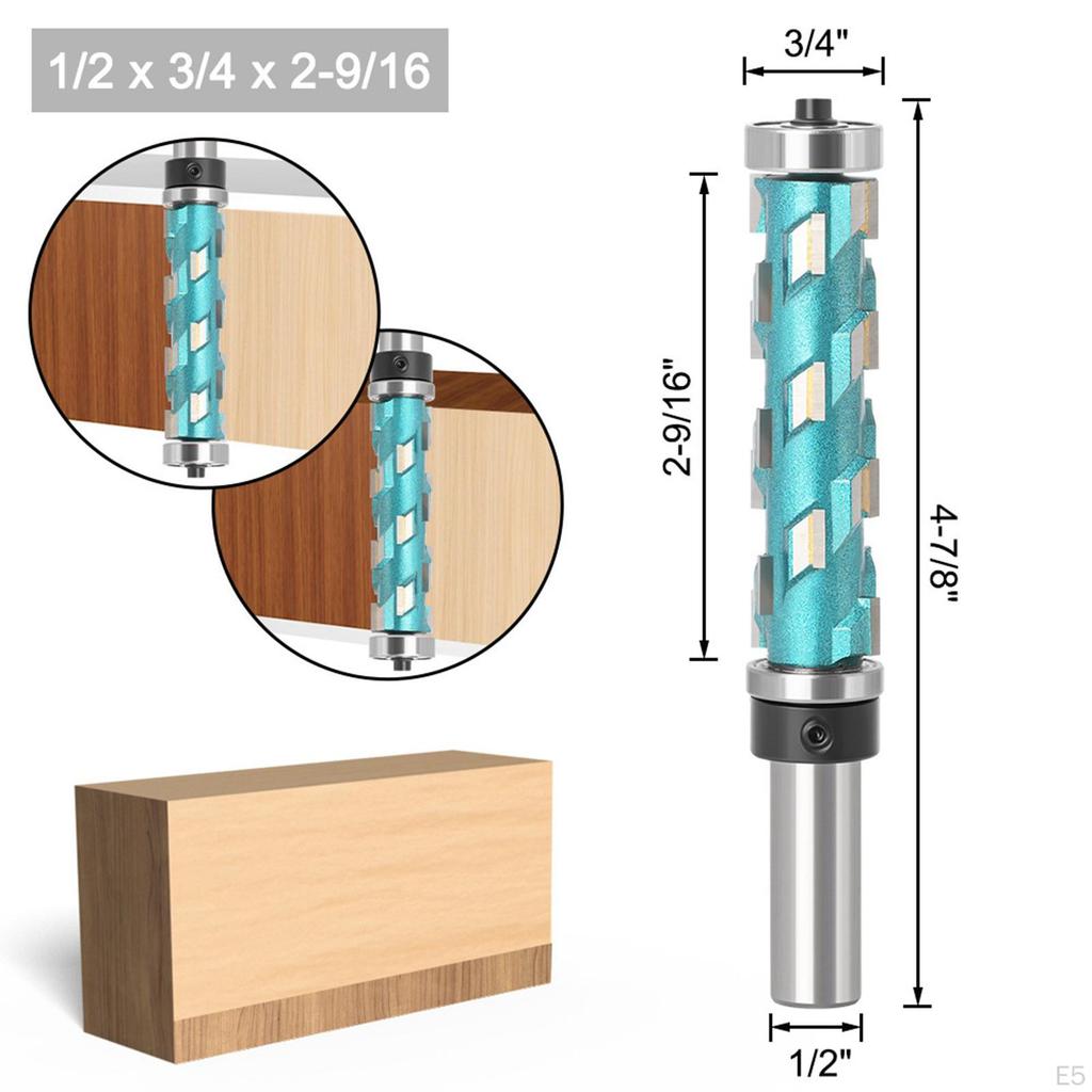 Spiral Flush Trim Bit Mill Cutter Bits Trimming