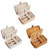 Large Capacity Earrings Storage Case PU Leather Jewelry Display Box Jewelry Packing Bag  Travel