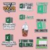 Creative Software Series: Metal Badge for Excel Spreadsheet UX/UI Styling - Green Edition