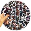 50 PZ Figure Horror di Halloween Adesivi Graffiti Fai da Te per Telefono Chitarra Laptop Notebook Valigia Tazza Adesivo Impermeabile Giocattolo per Bambini