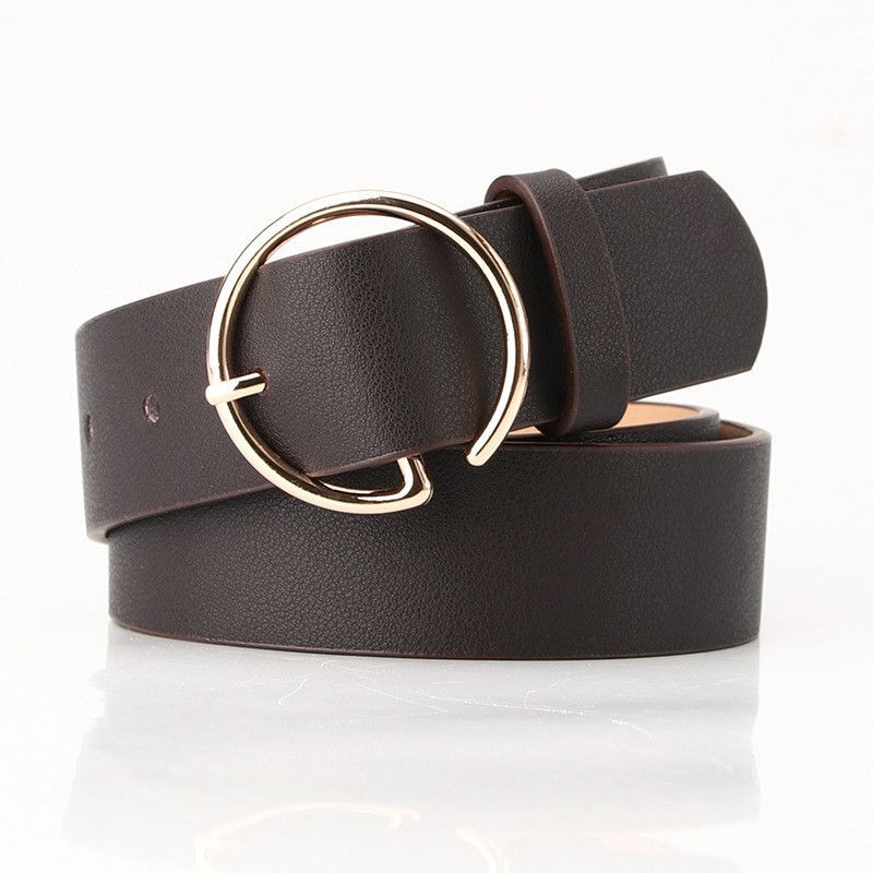 Chic And Versatile Pu Waist Belt For Women And Men Featuring Colorful Buckles For Outfits Trendy