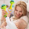 Colorful Hand-Cranked Bell & Ball Toy for Infants & Young Children - Safe ABS Material, Sensory Learning