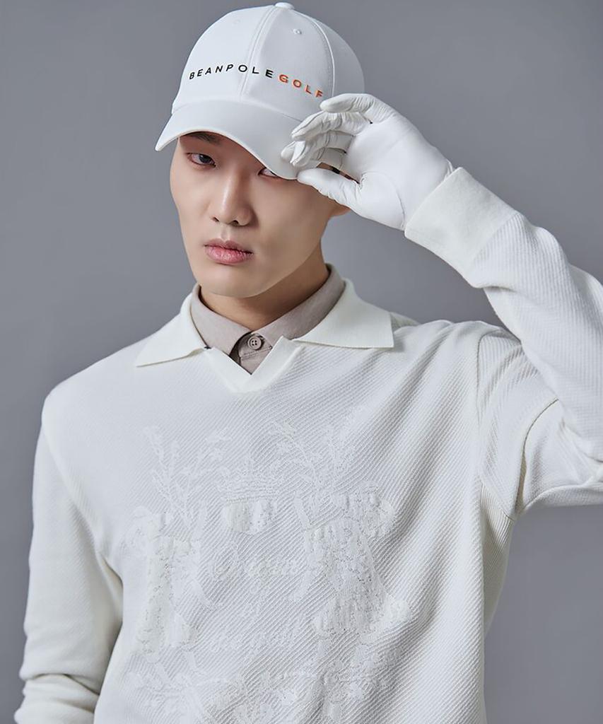 Binpolaegseseoli Men'S Small Logo Ball Cap - White