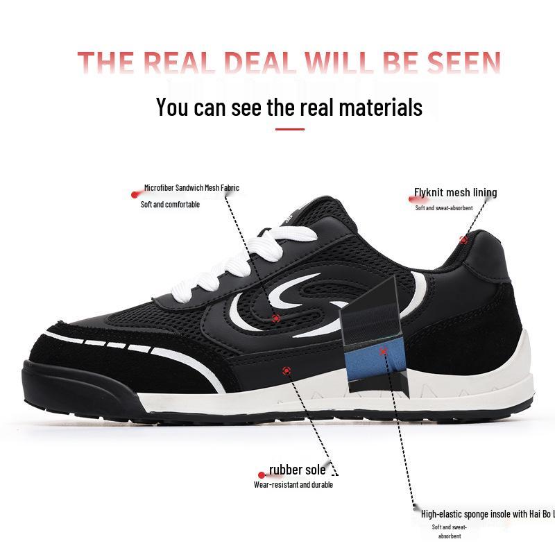 Unisex Anti-static Petrochemical Work Shoes: Wear-resistant, Comfortable, Dust-free Safety Footwear
