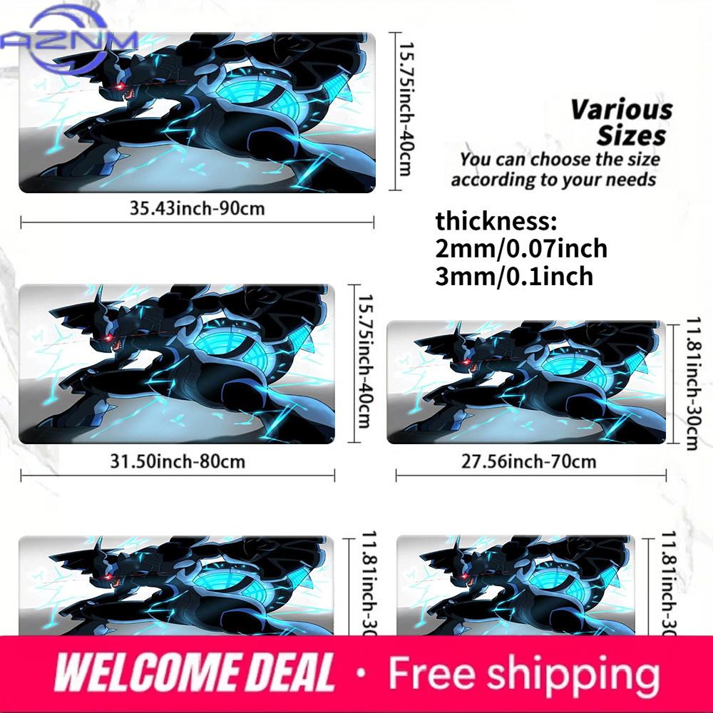 Zekrom NonSlip Washable Gaming Desk Mat 30x80x0.2cm
