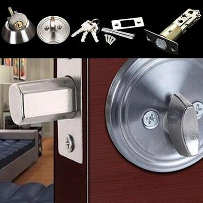 Entrance Door Knob with Lock and Privacy Door Knobs Handles Entrance Knob External Internal Locking Door Handle