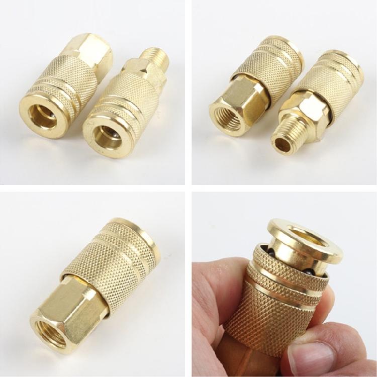 Air Line Hose Compressor Fittings 1/4inch Quick Coupler Connector Tool For Air Compressor Female Thread  Accessories