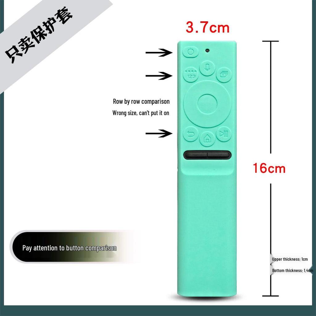 Samsung Remote Control Protective Case - Thickened Soft Silicone, Full Coverage, Anti-drop, Solar TV Compatible BN59-01365