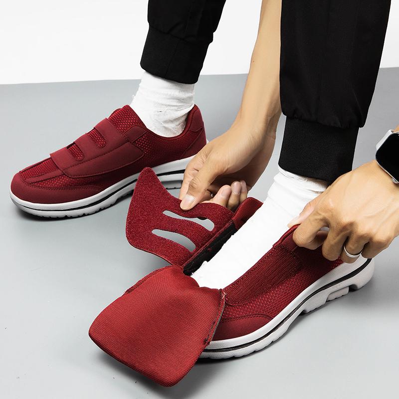 Weite Zehen-Sneaker für dicke Füße Diabetiker-Schuhe für Ältere Hallux Valgus Ballenzeh Orthopädie Geschwollene Füße Daumen-Eversion Schuhwerk