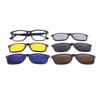 Polarized Sunglasses Stylish Polarized Sports Sunglasses with Interchangeable Lenses for Driving Fishing Cycling Running