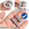 1/2/5 uds 35/5mm M-12 Tornillos para Colador de Fregadero Cesta Coladora para Fregadero de Cocina Conector Roscado de Acero Inoxidable Accesorio de Cocina