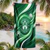 Asciugamano da Spiaggia Hibernian FC Asciugatura Rapida Microfibra Assorbente Portatile da Viaggio per Nuoto