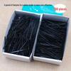 500g Pack of Black Steel Hair Clips for Women - Simple Small Barrettes for Hair Fixing